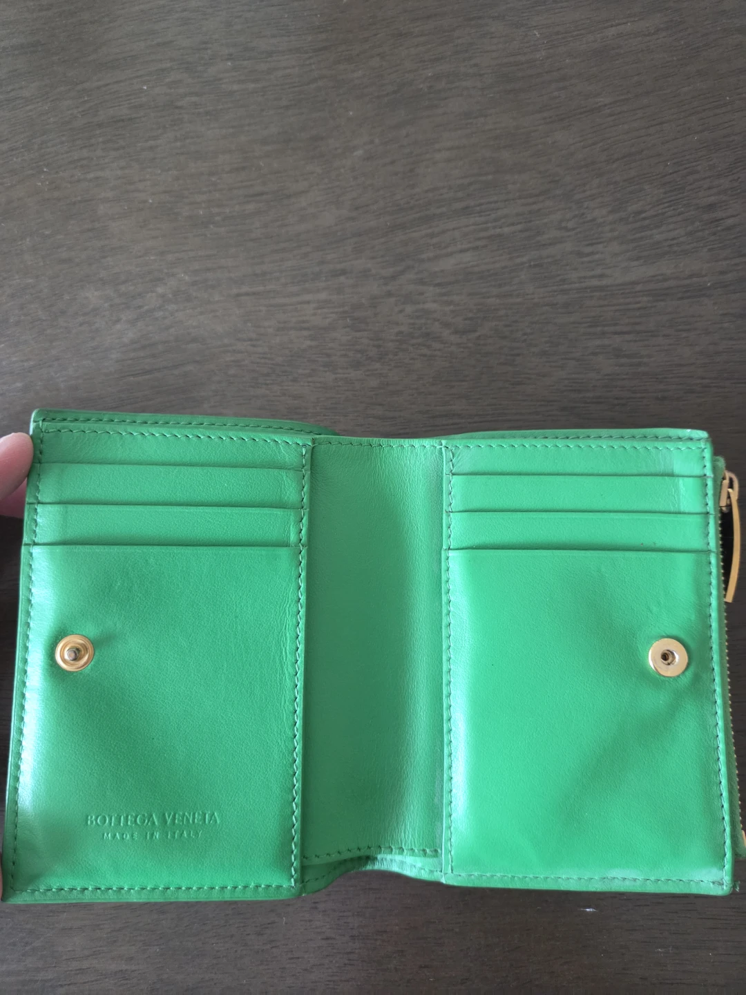 Bottega Veneta Intrecciato Leather Wallet - photo 2