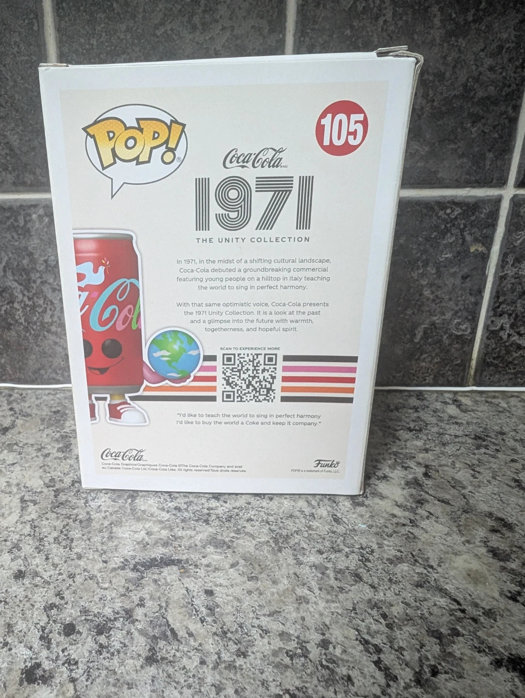 Funko Pop! Coca-Cola 1971 Unity Collection Can #105 - photo 3