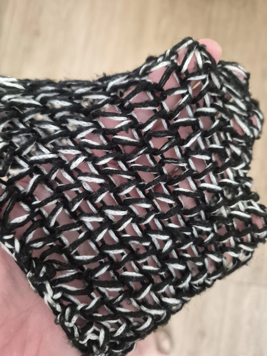 Size M Missa Black and White Knit Sweater - photo 5