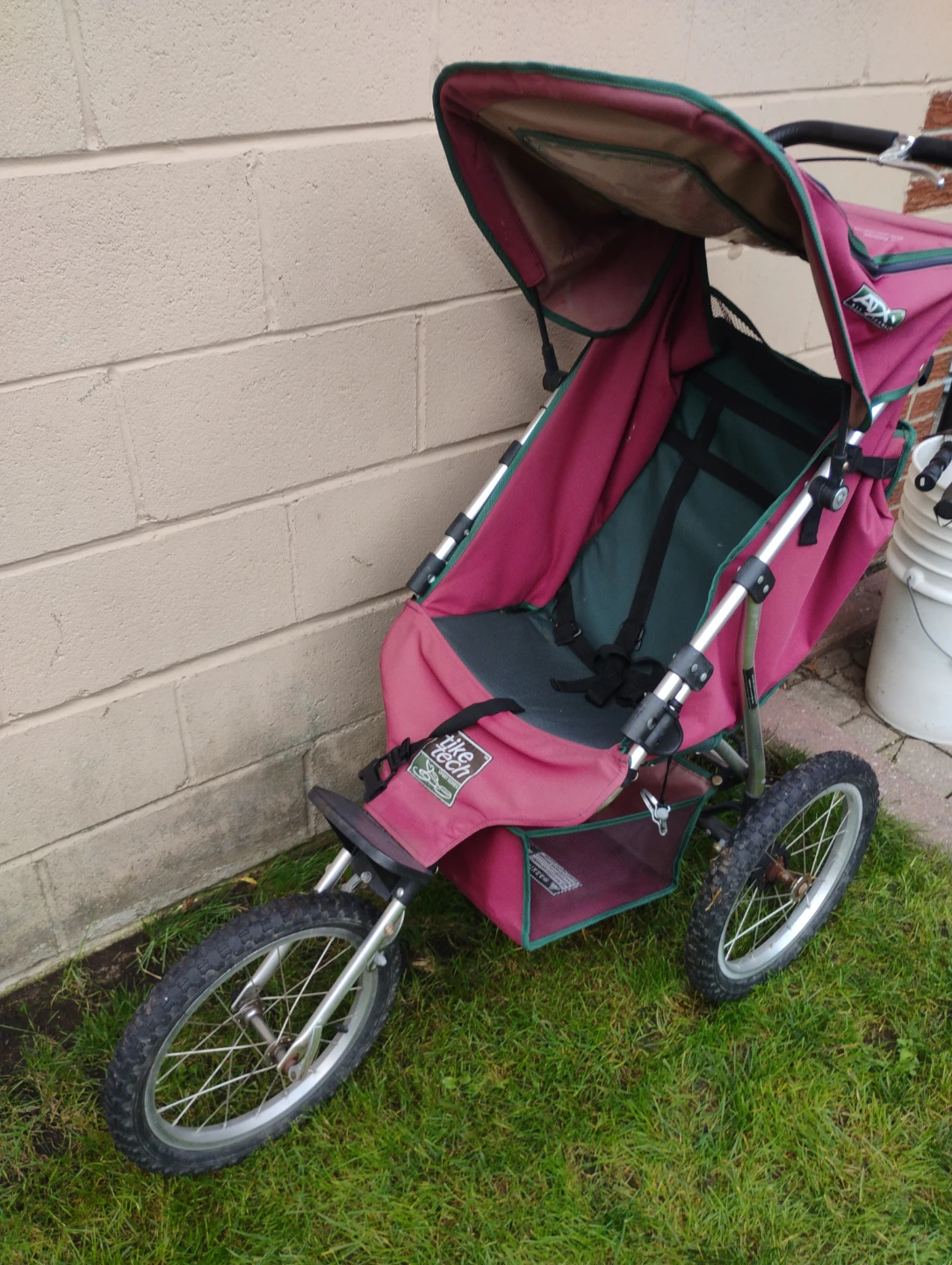 Tike Tech Jogging Sport Single Stroller