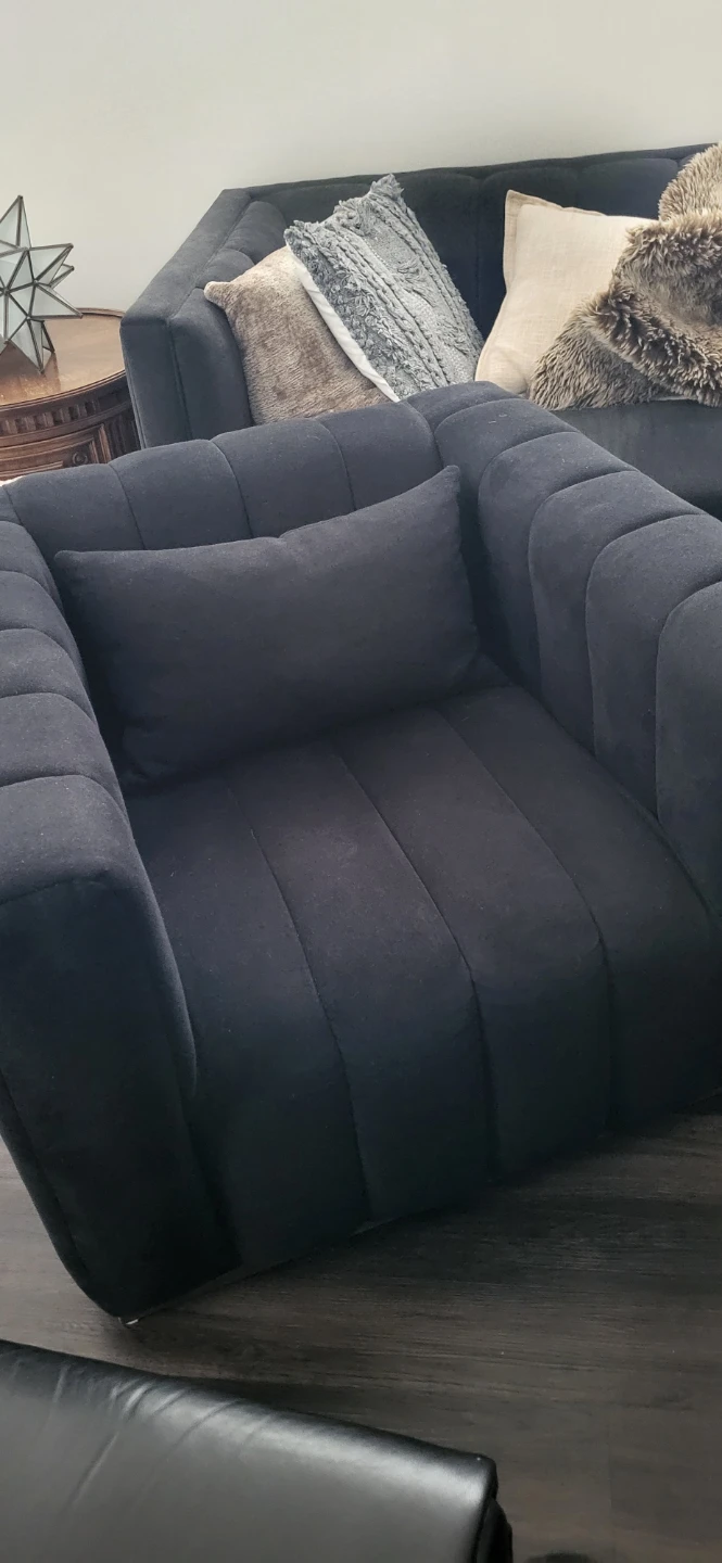 Urban Barn Mosley Armchair - Ren Midnight - photo 2