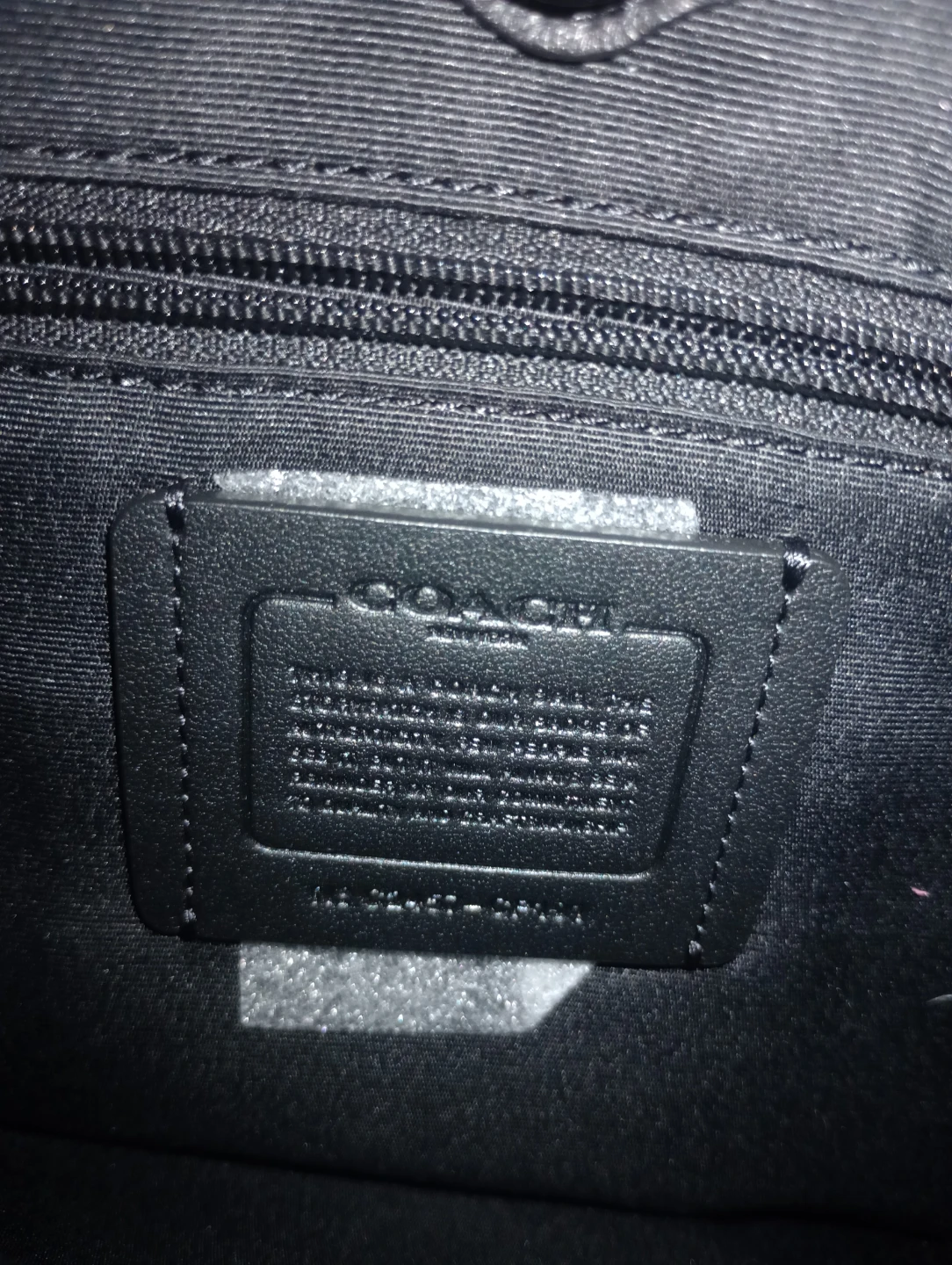 Coach Black Leather Shoulder Bag - photo 4