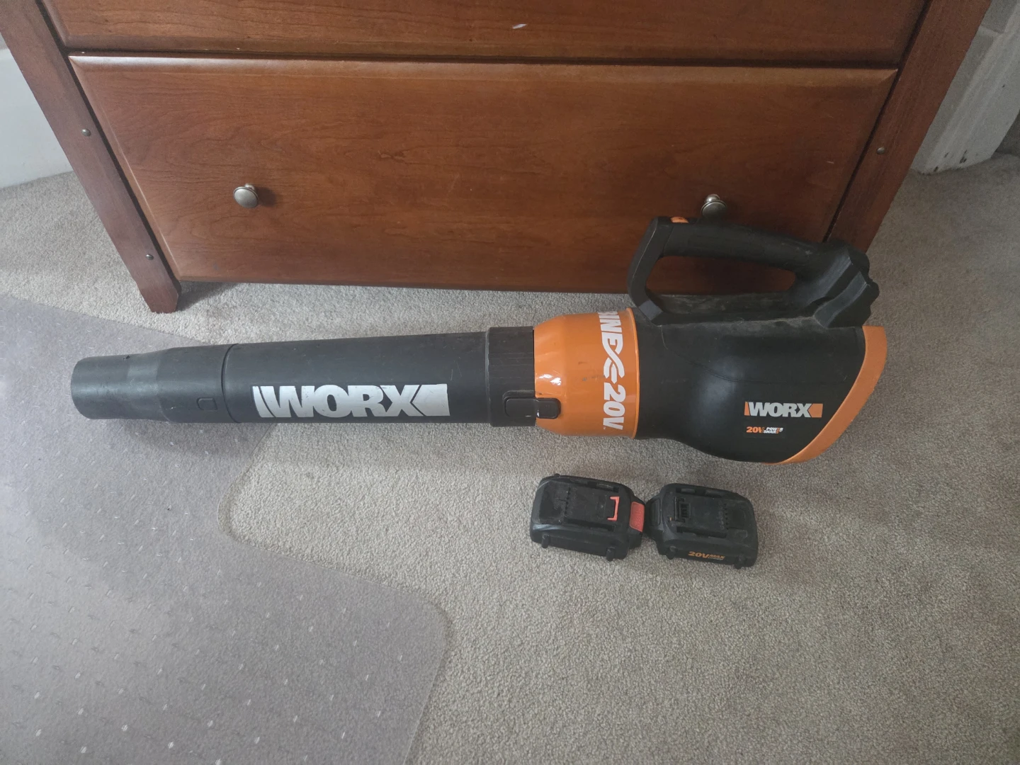 WORX 20V Cordless Leaf Blower
