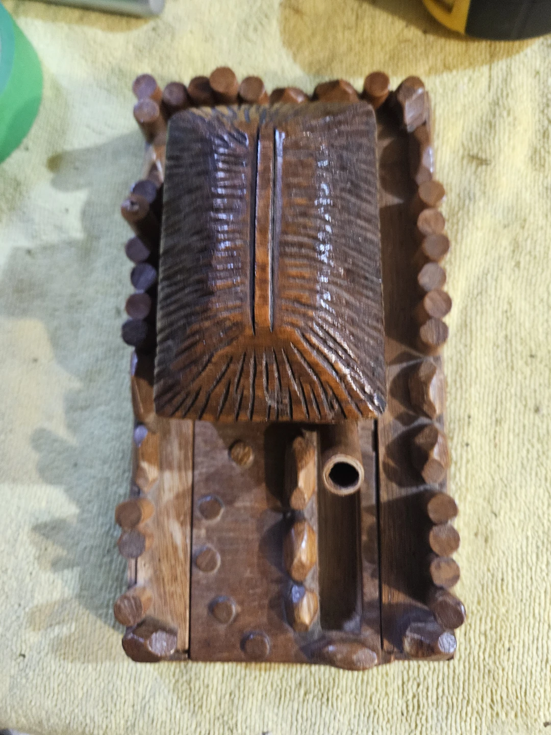 Wooden House Ornament - photo 2