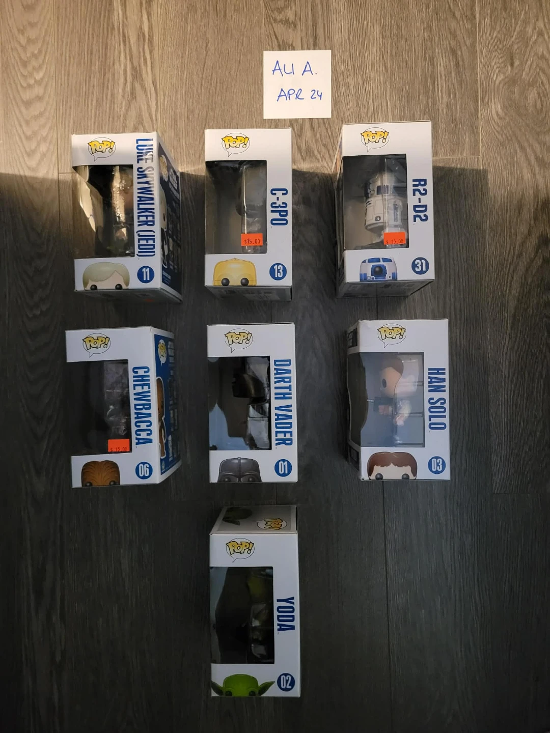 Early Release Original series Star Wars Funko Pops - photo 5
