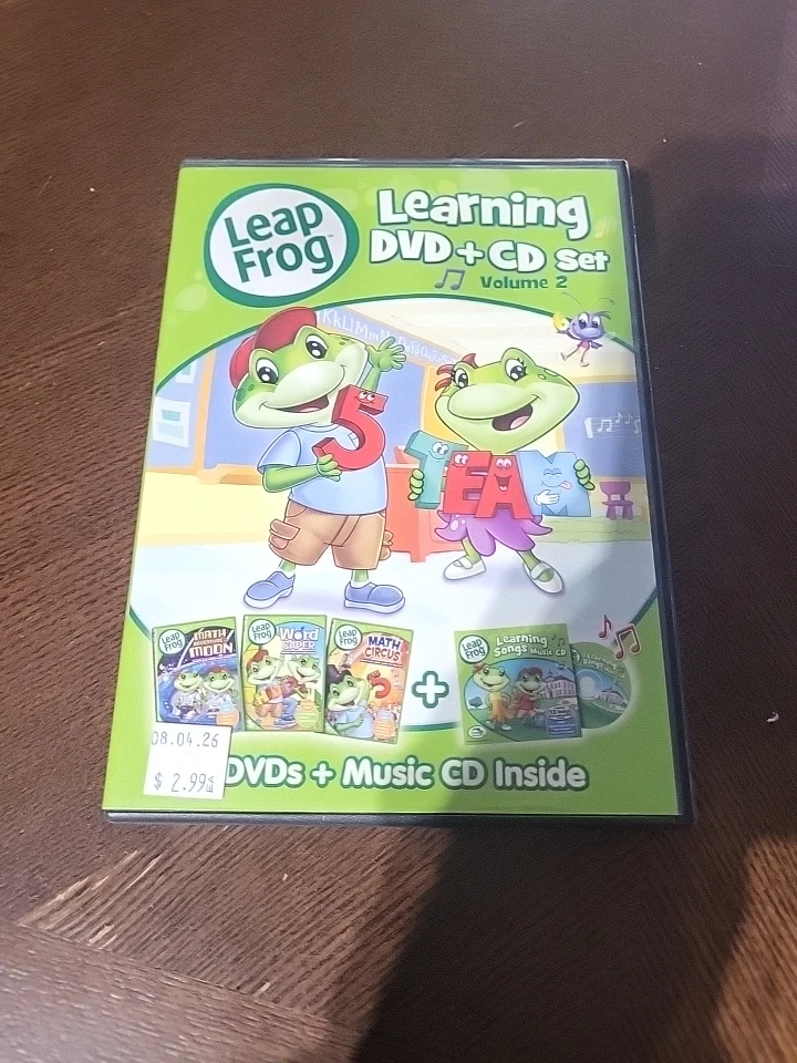 LeapFrog Learning DVD + CD Set Volume 2 - photo 3