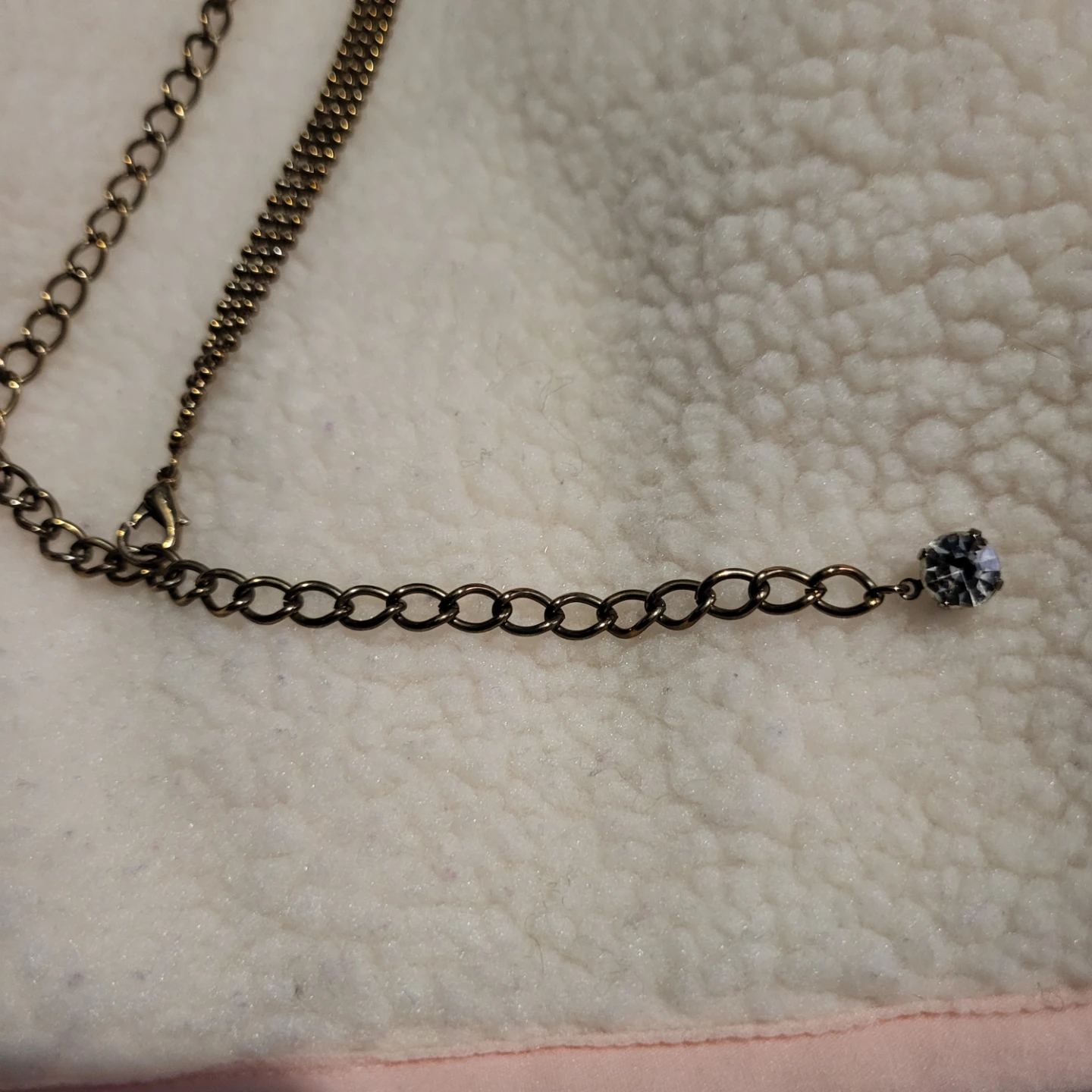 Vintage Style Rhinestone Necklace - photo 3