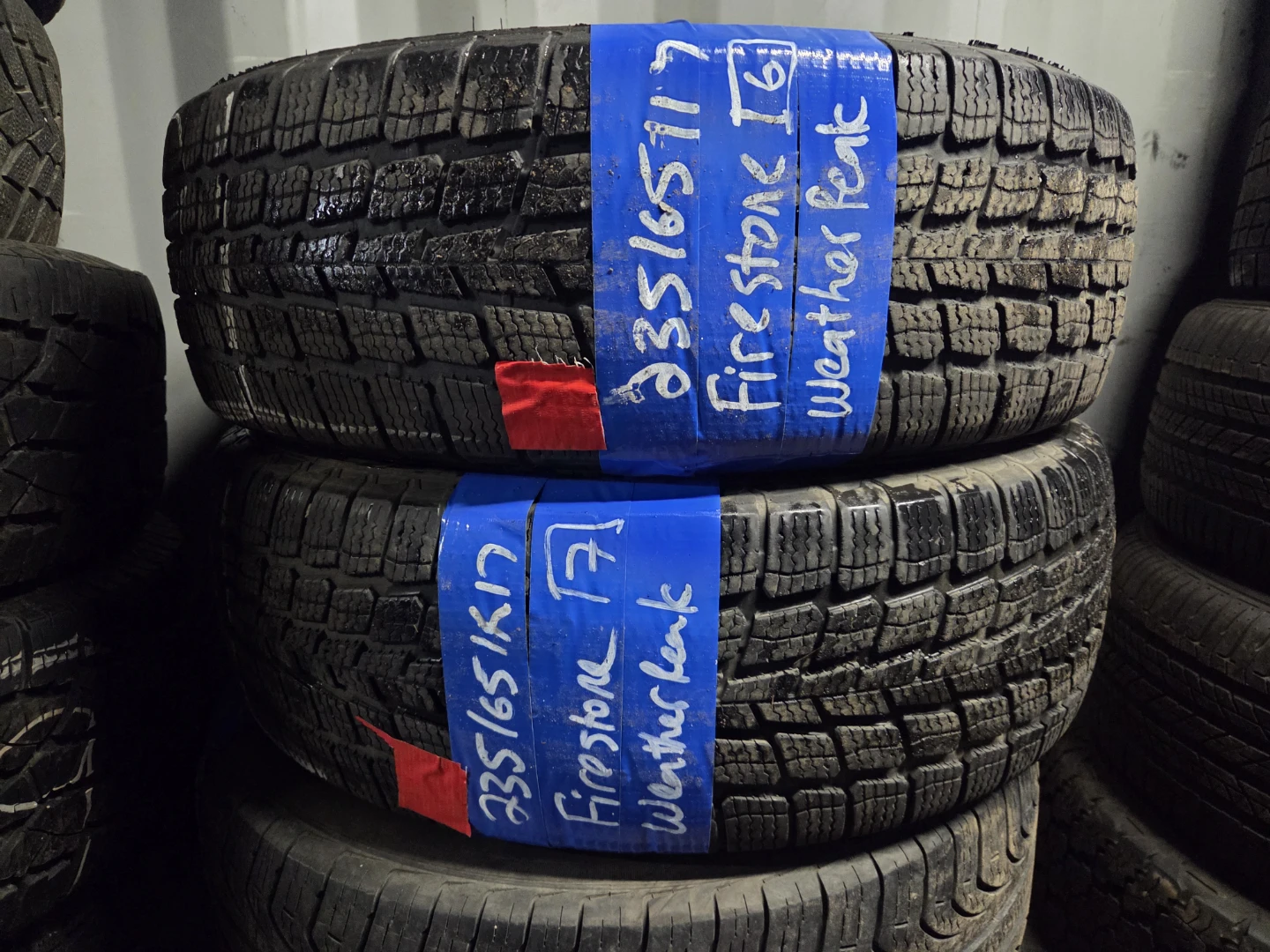 Firestone Weatherpeak Tires - Set of 2