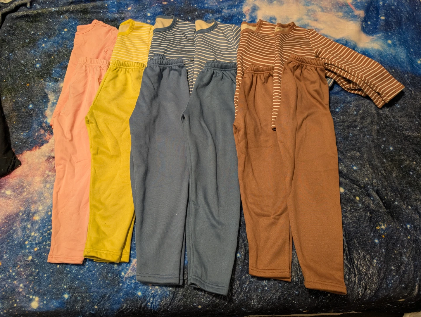 Set of 6 Fleece-Lined Thermal Children's Sets - photo 2
