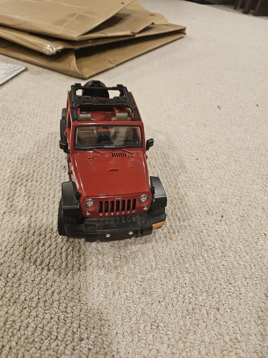 Bruder Jeep Wrangler Rubicon Toy Truck