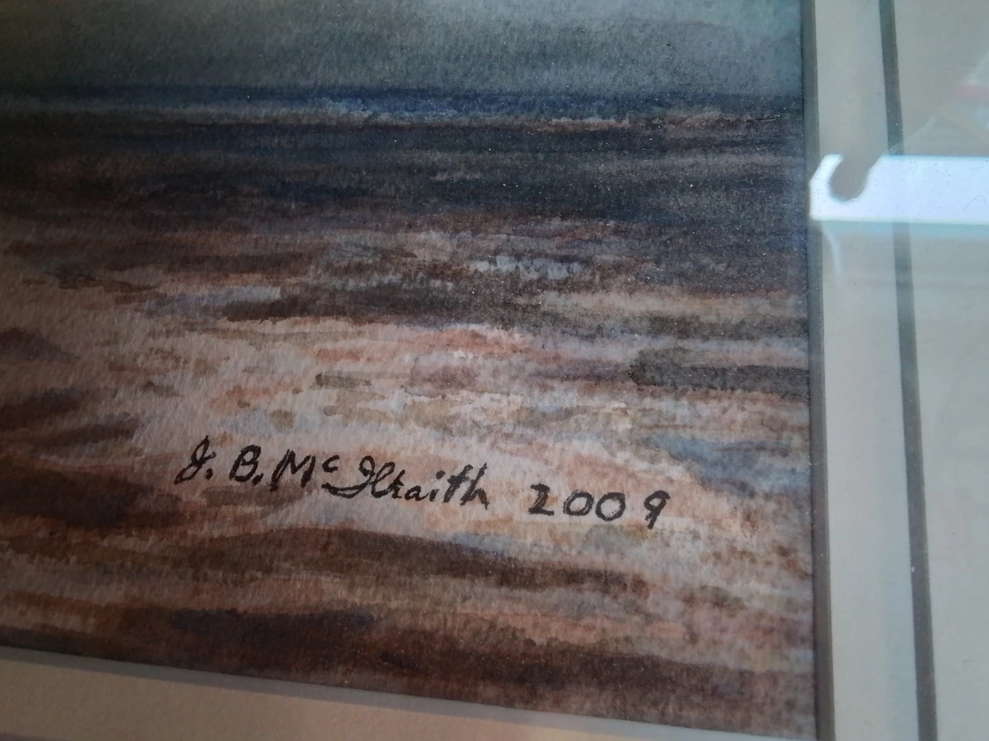 Original Canadian Landscape Watercolor by Dr. J.B. McIlraith - photo 5