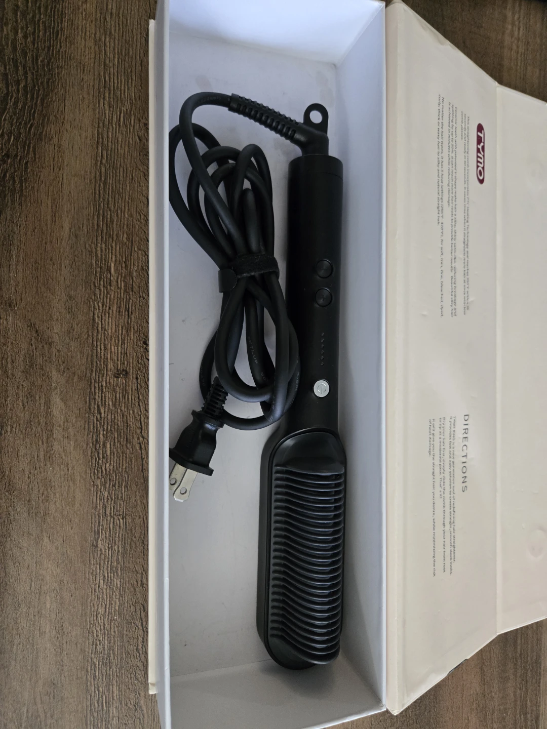 TYMO Ring Hair Straightening Comb - photo 3
