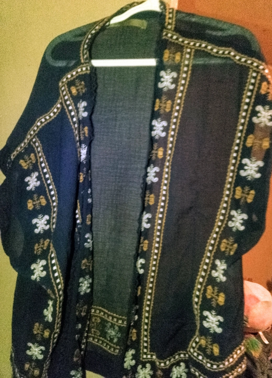 Sfera Casual Patterned Kimono Cover-Up