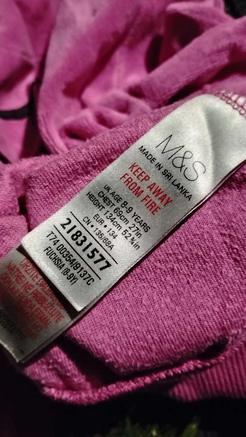 Kids Hello Kitty Pink Velour Zip-Up Hoodie - Size 7/8 (Mint) - photo 4