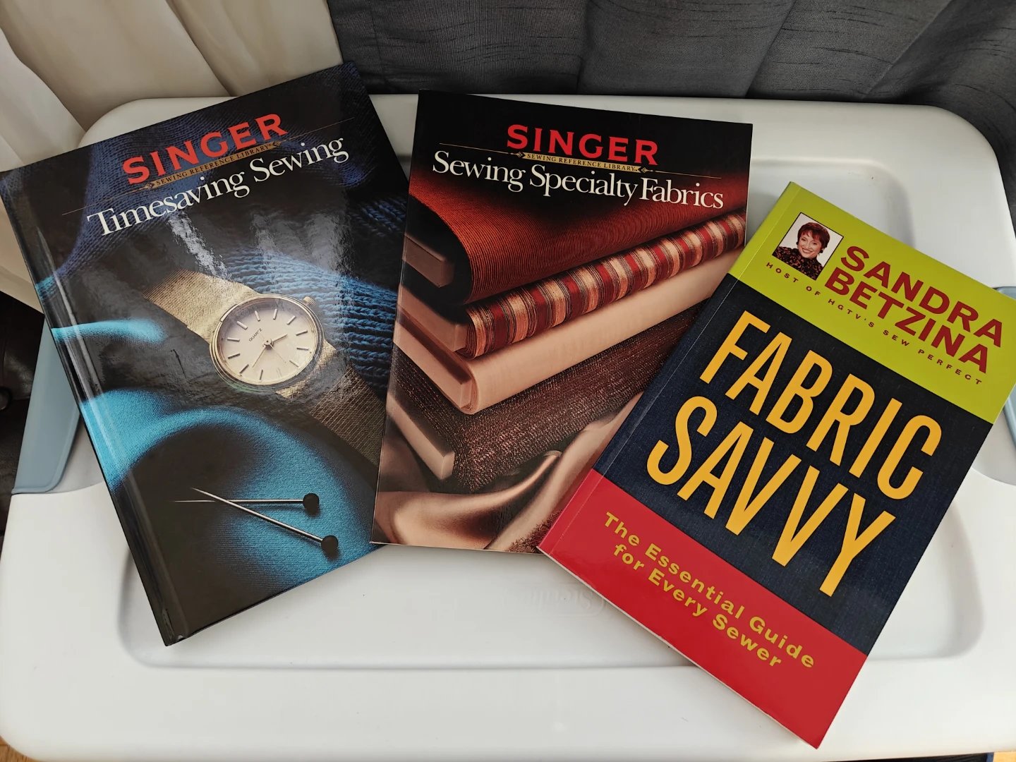 Singer Sewing Reference Books/Fabric Savvy
