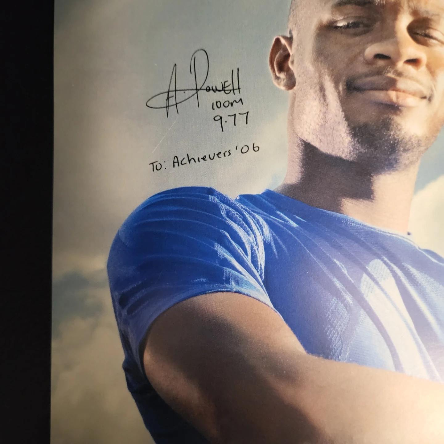Autographed Asafa Powell Photograph - photo 2
