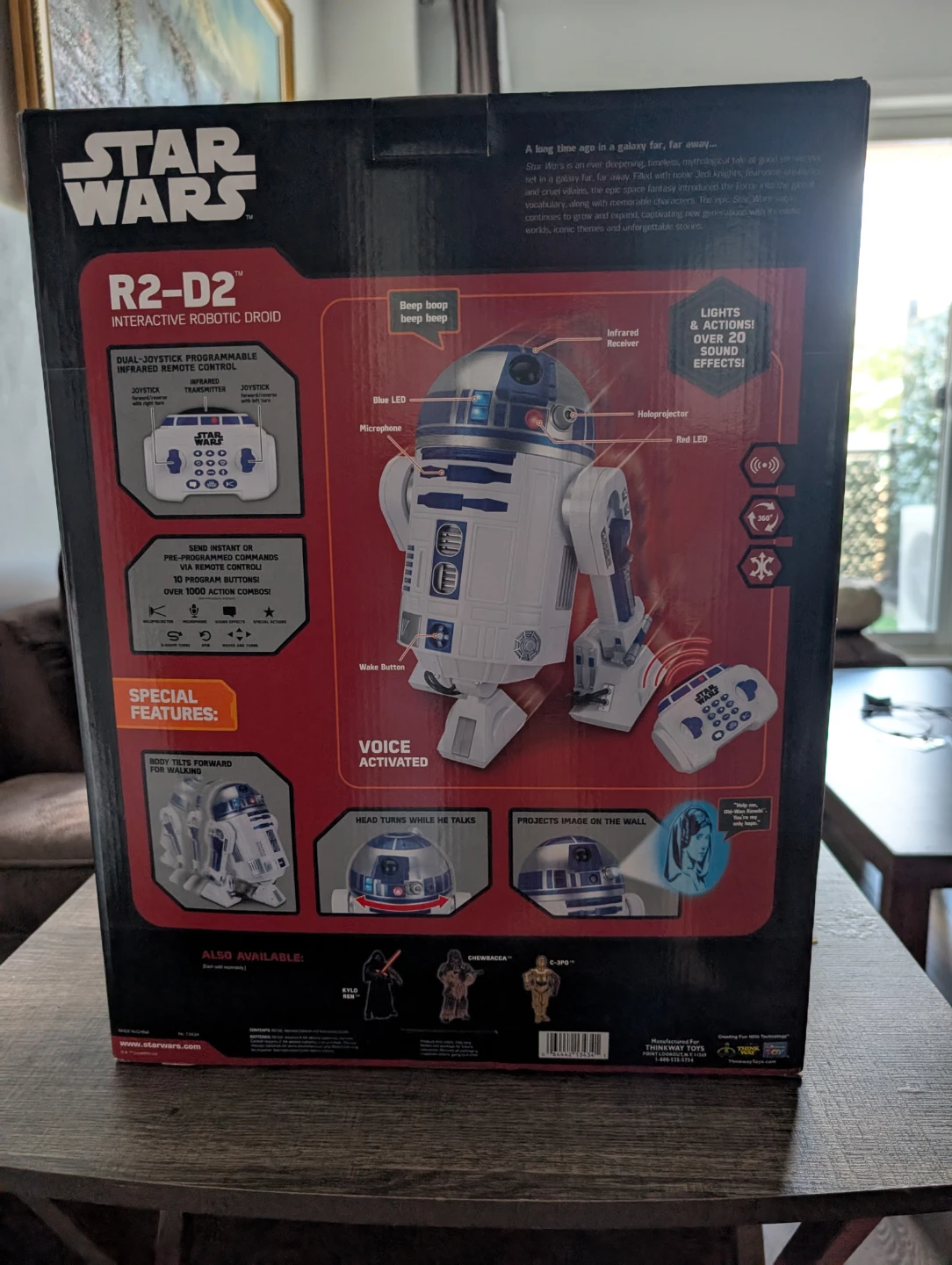 Star Wars R2-D2 Interactive Robotic Droid - photo 2