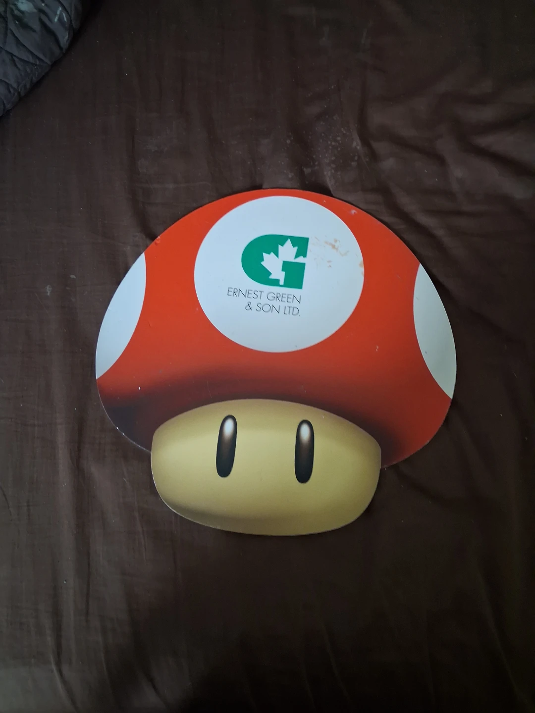 Ernest Green & Son Ltd. Super Mario Mushroom