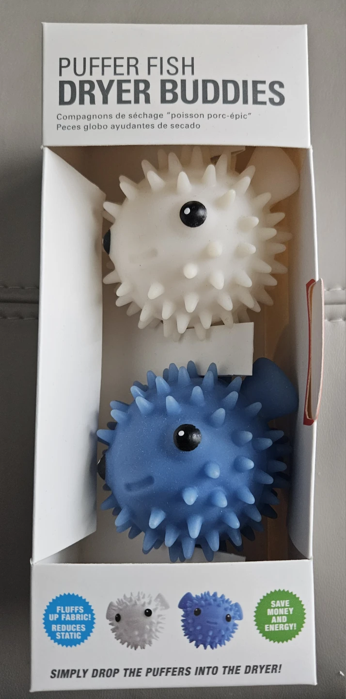 🏈Kikkerland Puffer Fish Dryer Buddies