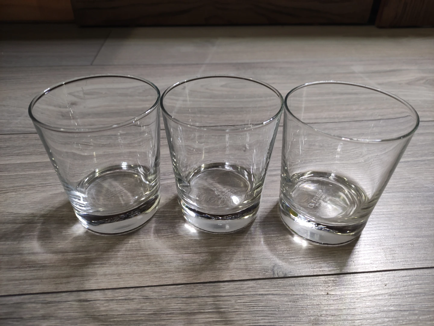 Set of 3 IKEA Glass Tumblers 🏈