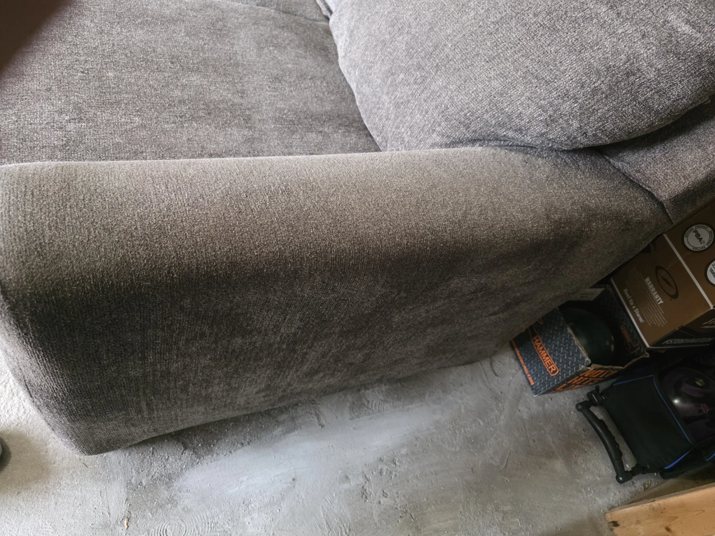 Gray Loveseat - photo 3
