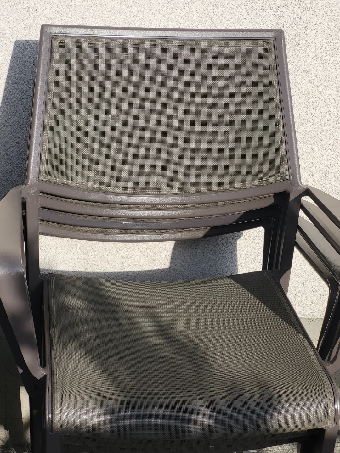 Set of 9 Outdoor Patio Chairs - photo 2