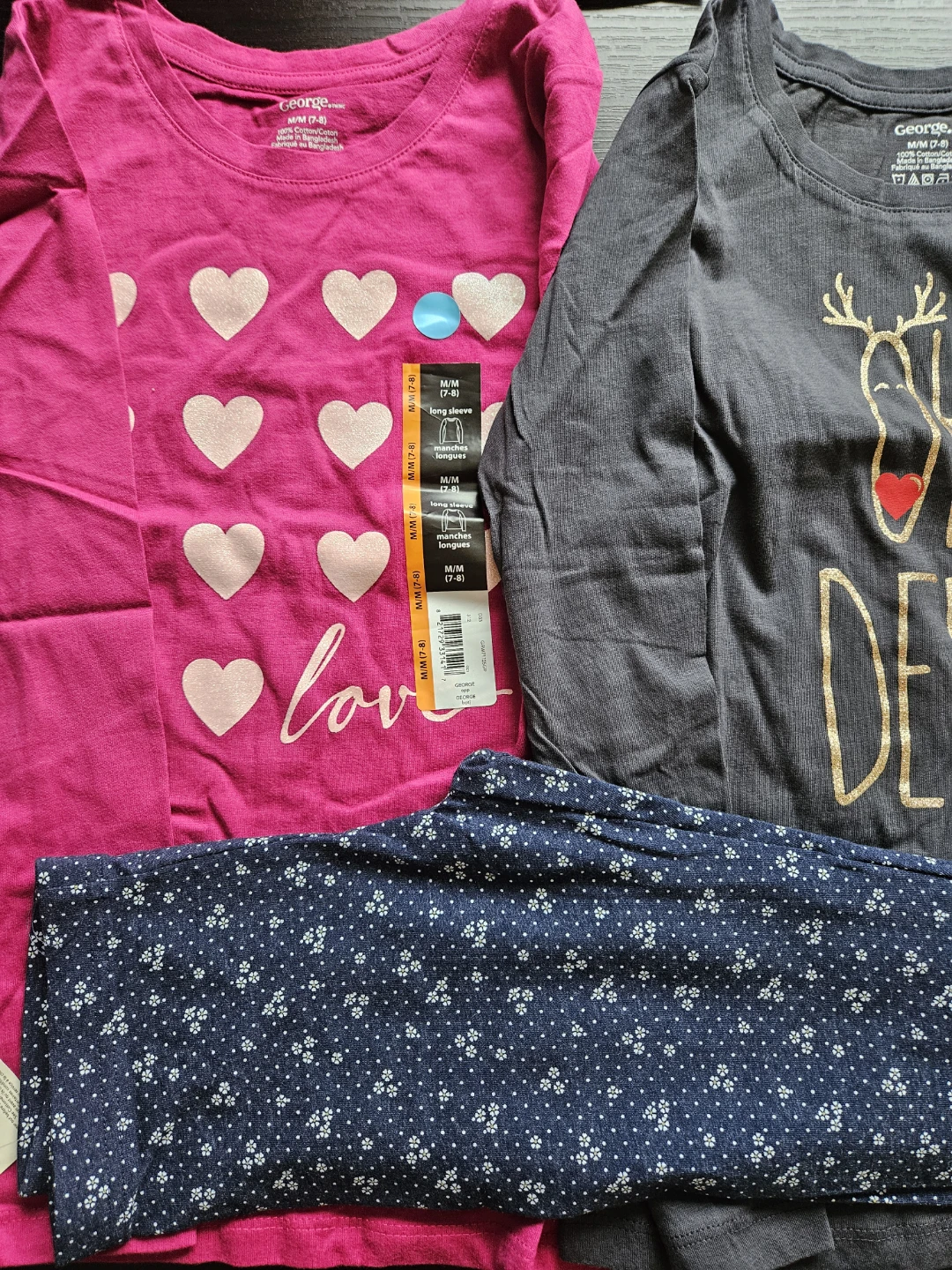 Girls Long Sleeve Tops and Leggings Set (7/8 With Tags) - photo 2