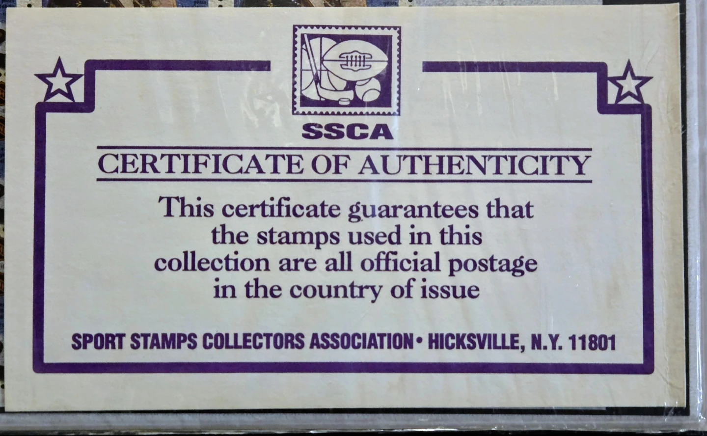 Rare Deluxe 92 NHL Hockey Stamp Portfolio & Molson Handbooks - photo 5