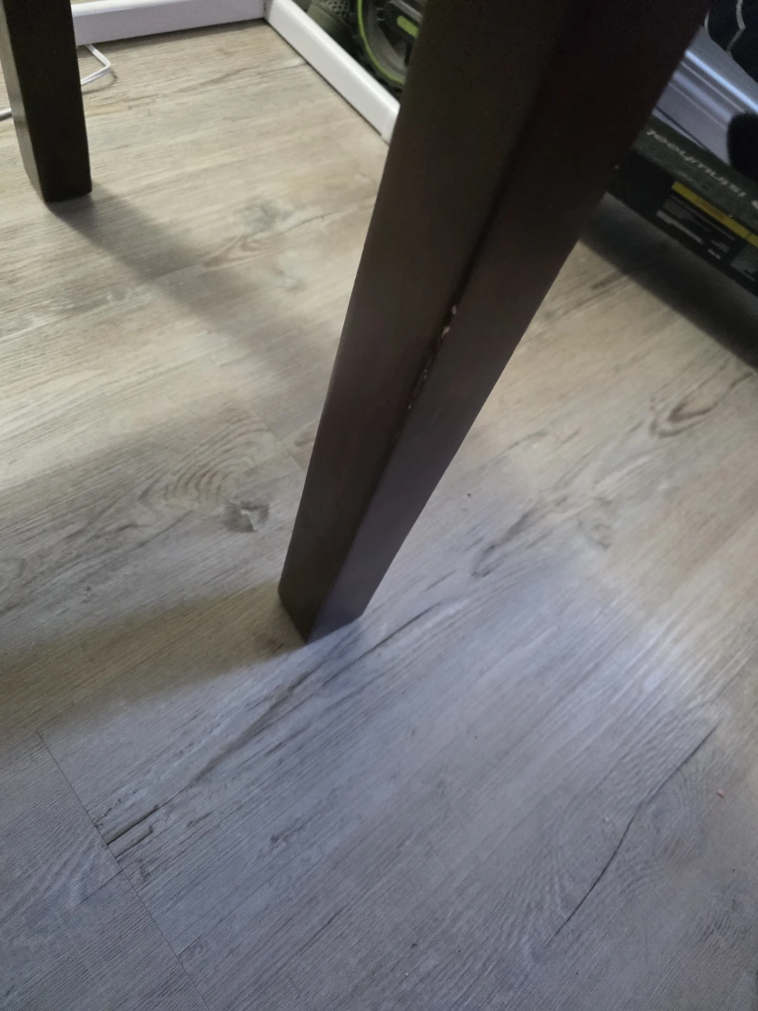 Faux Marble Top Side Table - photo 5