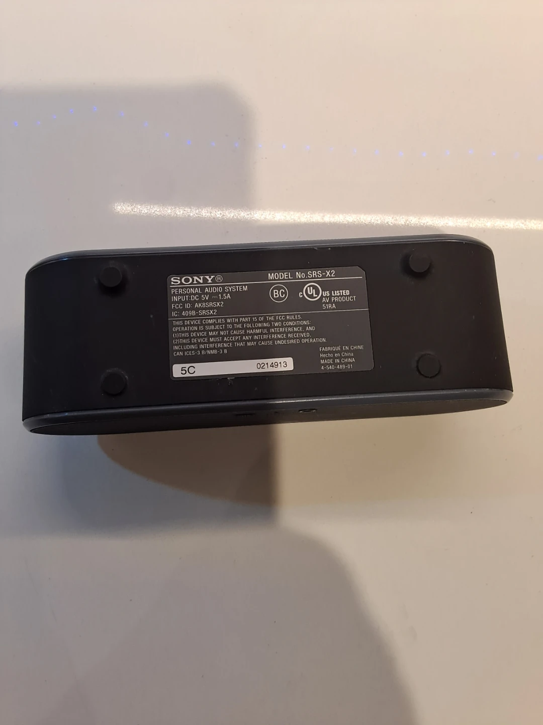 Sony SRS-X2 Portable Bluetooth Speaker - photo 2