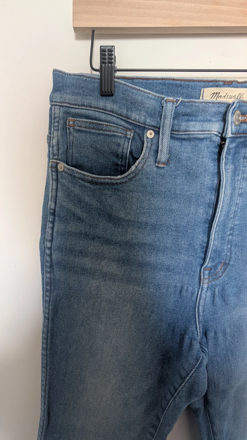 Madewell Skinny Blue Denim Jeans - photo 2