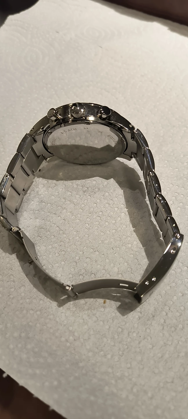 Fossil BQ1124 Chronograph Watch white dial - photo 2