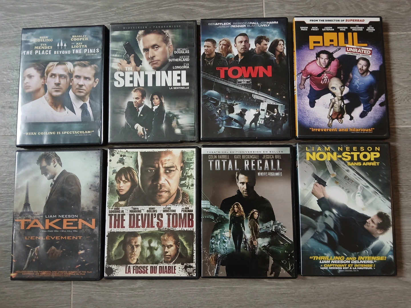 Collection of 24 Assorted Action and Thriller DVDs. - photo 3