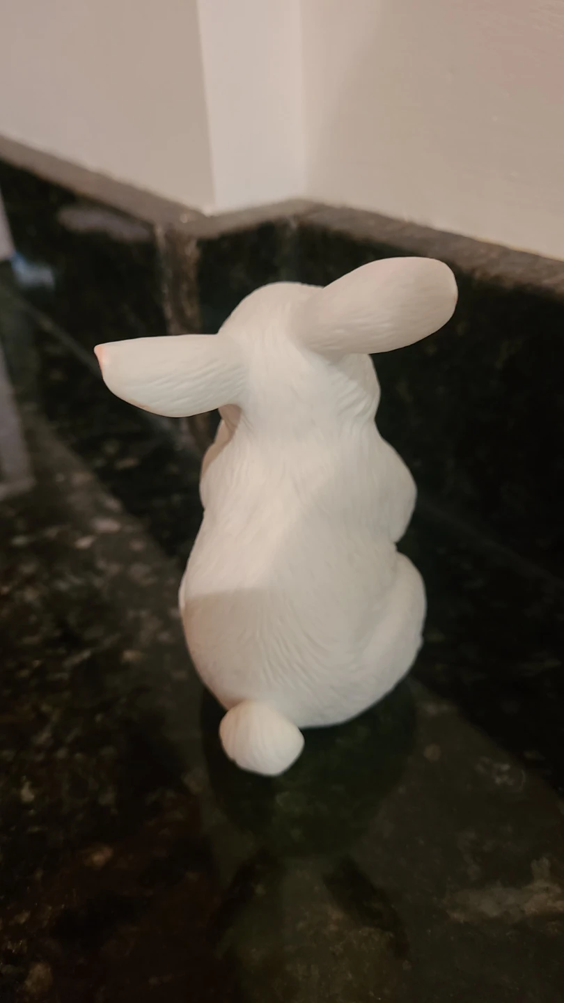 Geo. Z. Lefton Porcelain Rabbit Figurine 1985 - photo 3