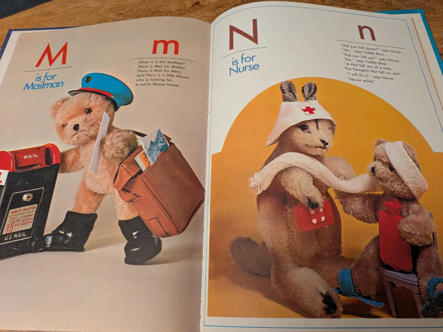 Vintage Teddy Bear's Book of the Alphabet 🏈 - photo 2