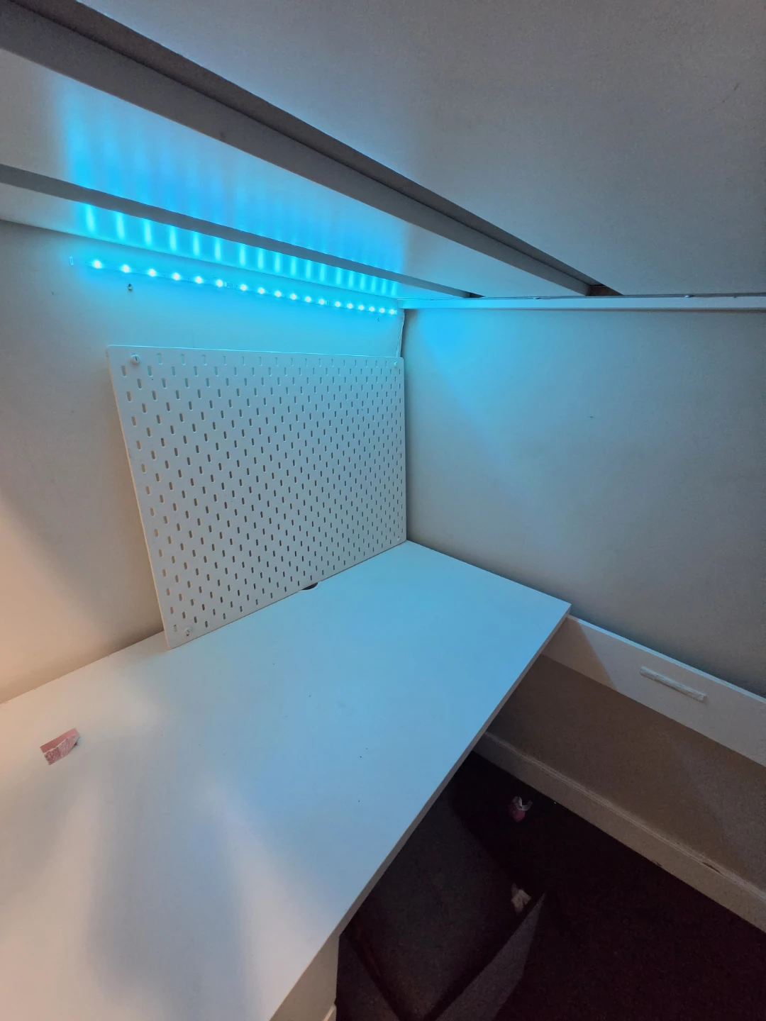 IKEA Loft Bed with Integrated Desk and Closet - photo 3
