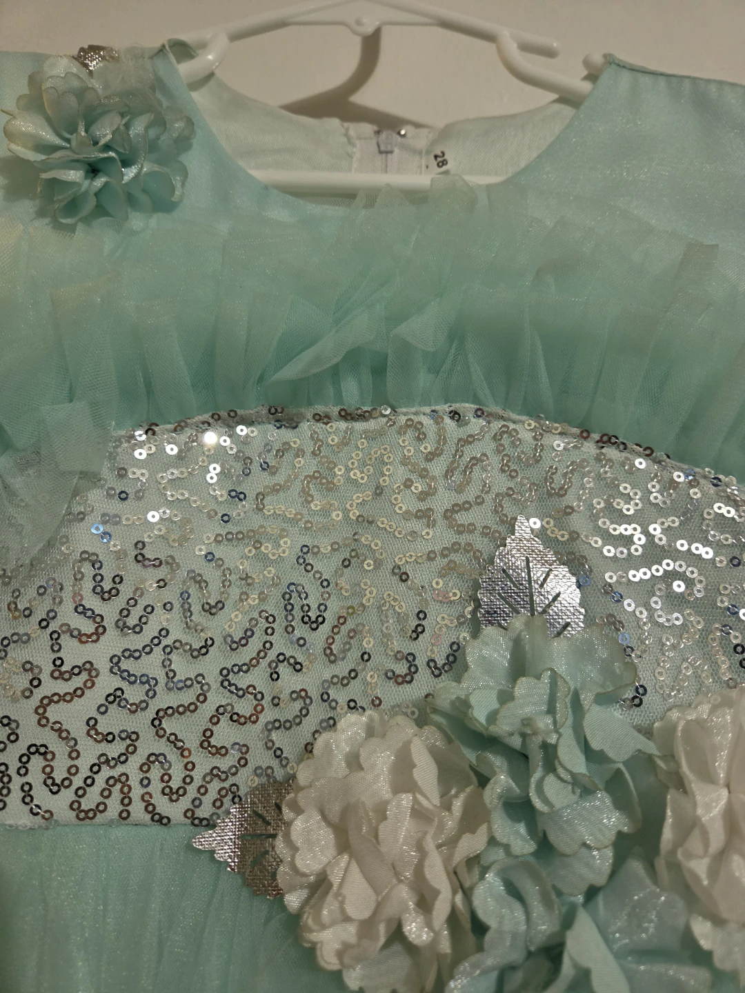 Mint green party dress 🏈 - photo 2