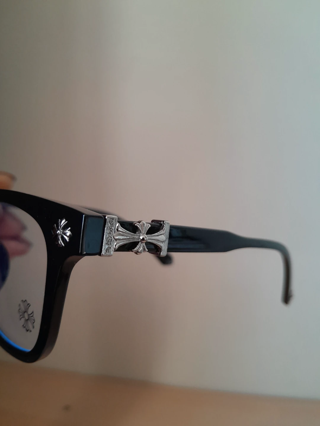 Chrome Hearts Black and silver glasses - photo 4