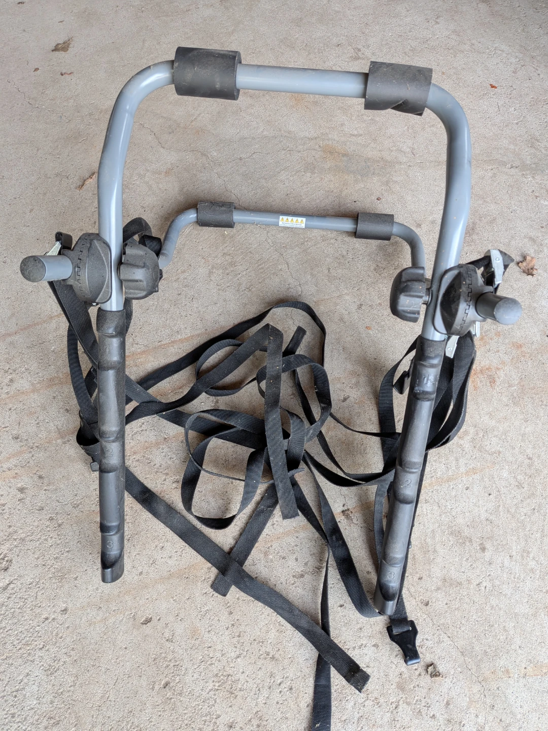 Trunk-Mounted Bicycle Carrier