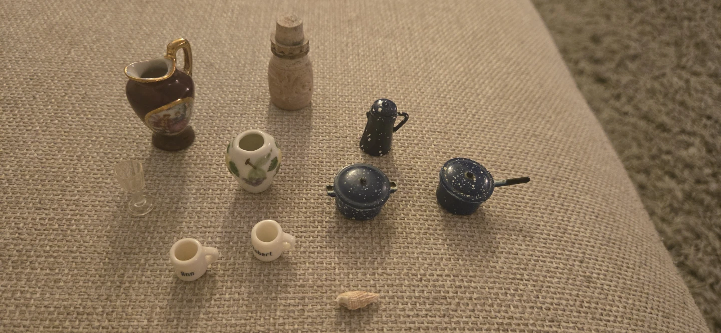 Collection of Miniature Decor Items