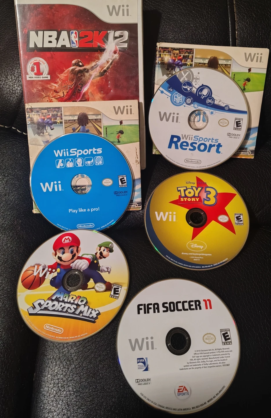 Nintendo Wii Console Bundle with Games s $55 or best offer - photo 2