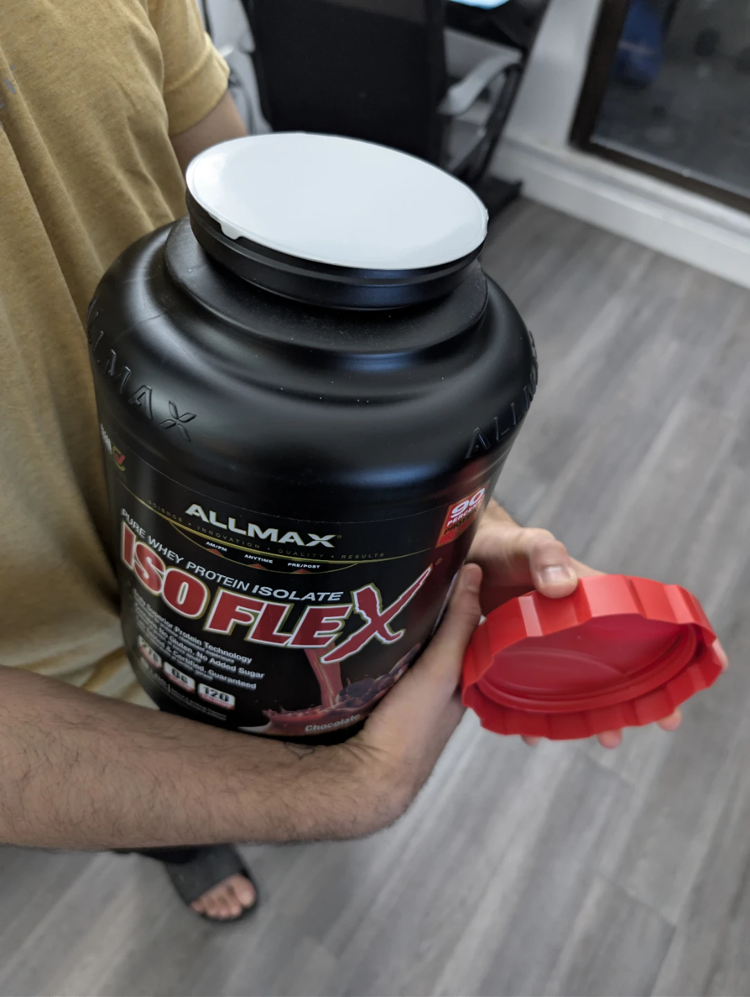 New - Allmax Isoflex Chocolate Whey Isolate 5lbs - photo 2