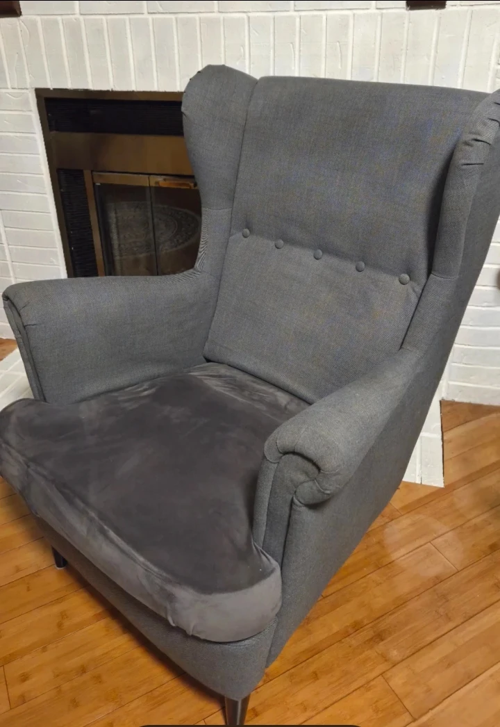 2 IKEA Strandmon Armchairs - photo 3