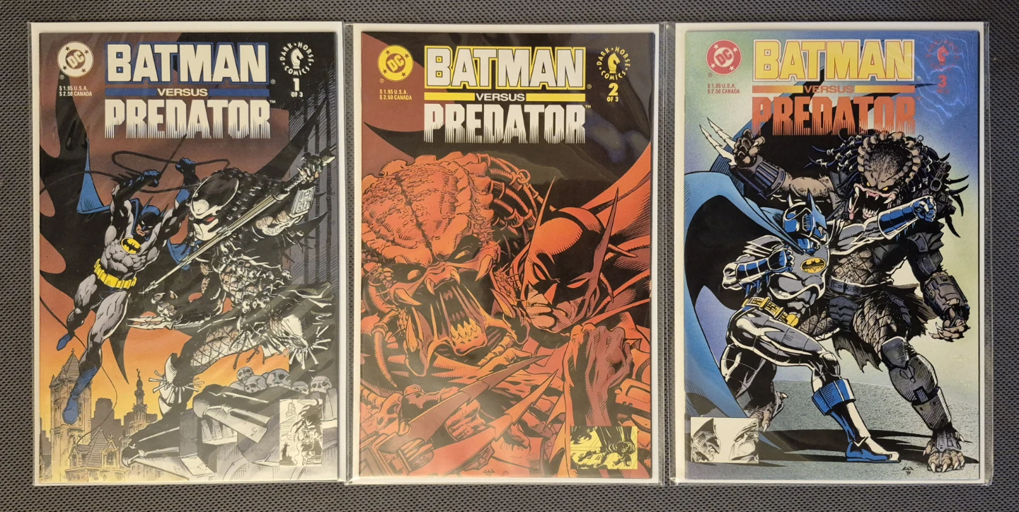 DC Comics - Batman Versus Predator (Complete Series)