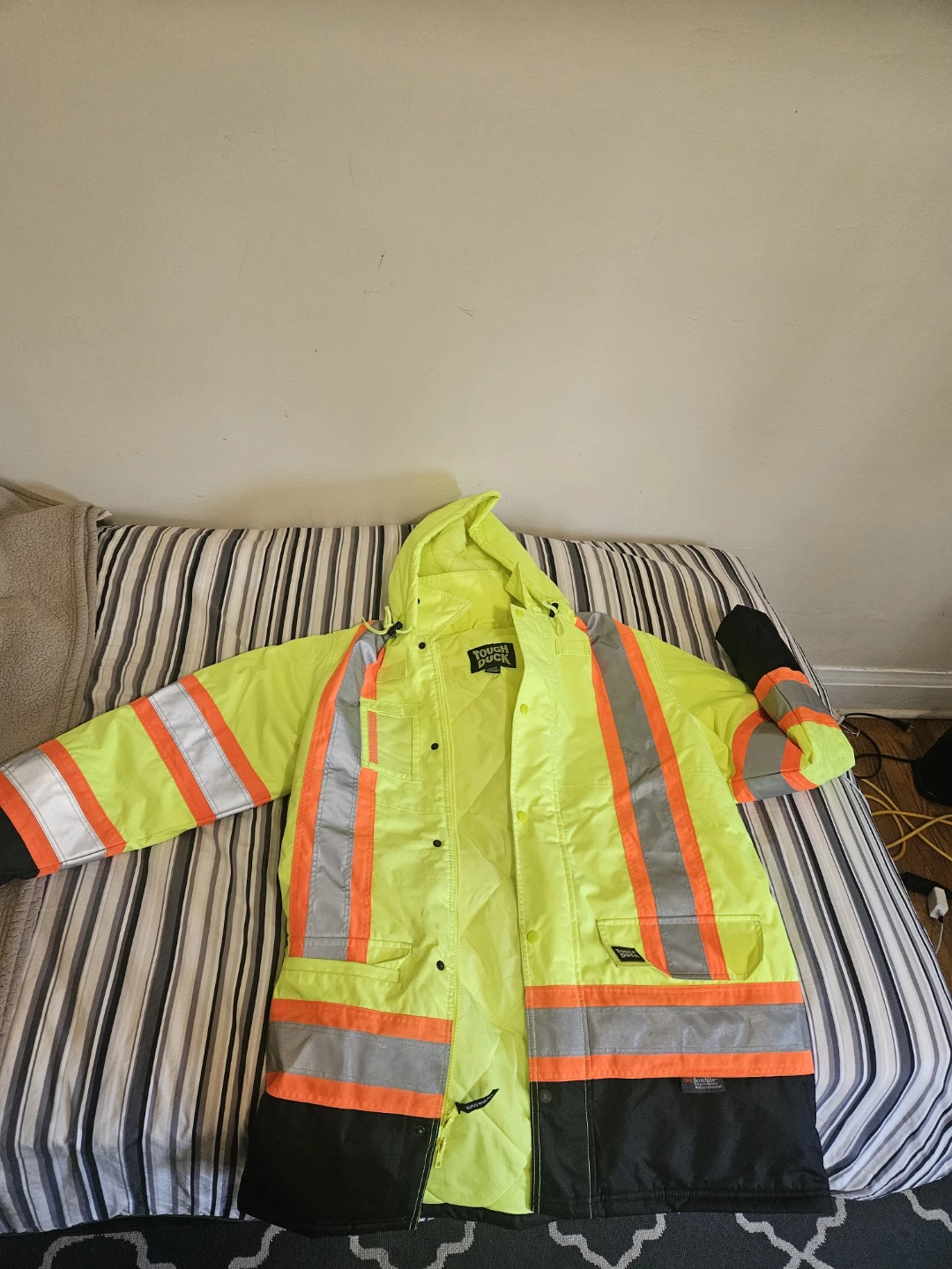 -30 ⁰ Tough Duck High-Visibility Safety Jacket