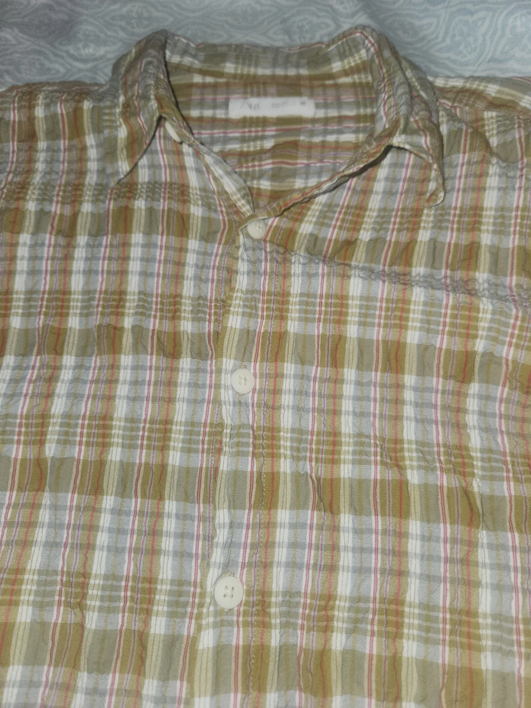 Zara Plaid Button-Down Shirt - photo 5