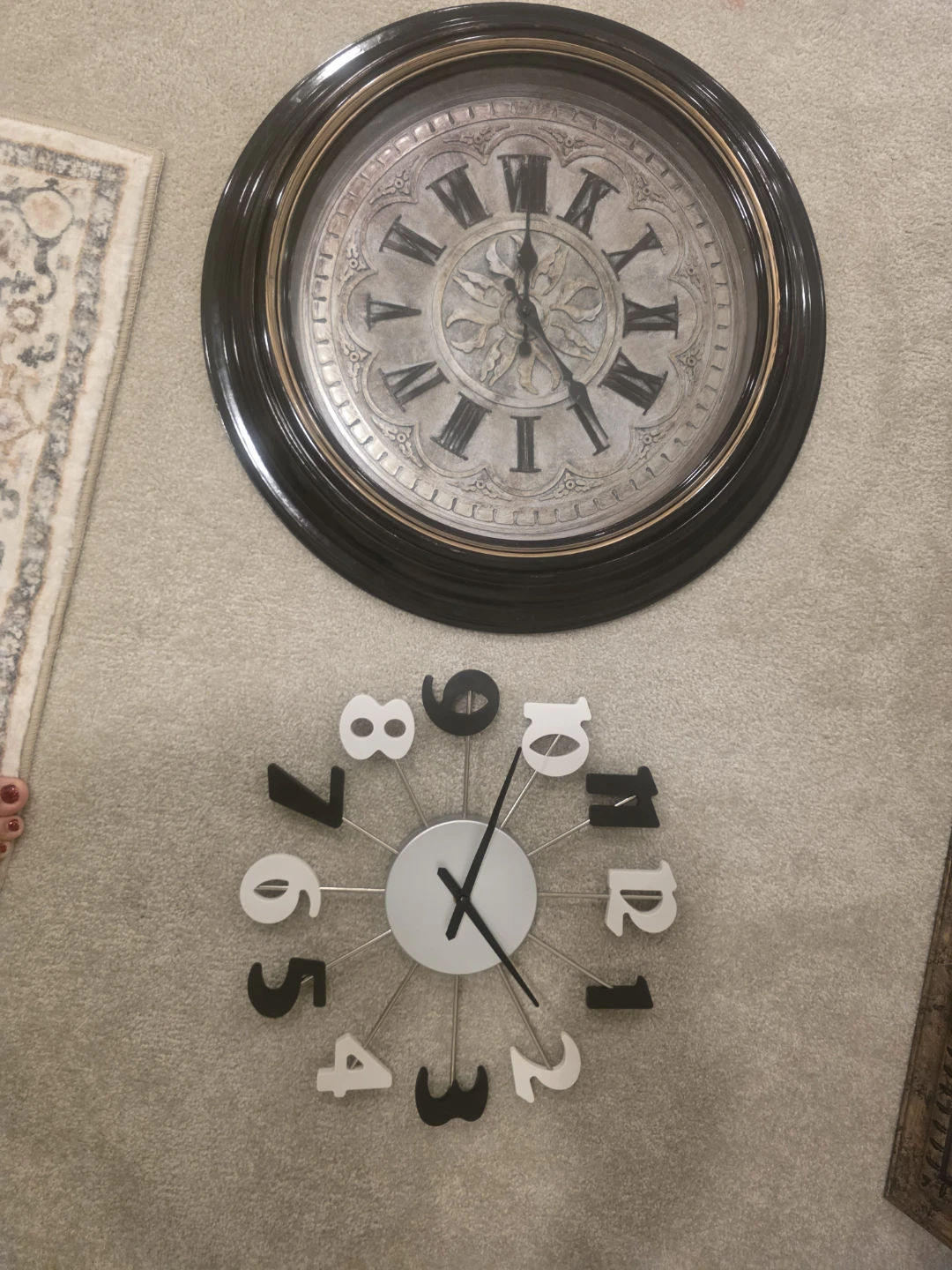 Two Wall Clocks