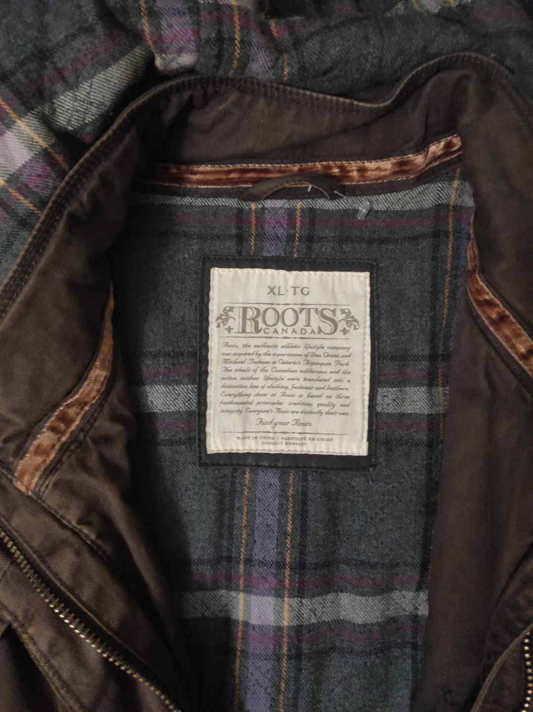 Roots Canada Hooded Jacket - XL - photo 2