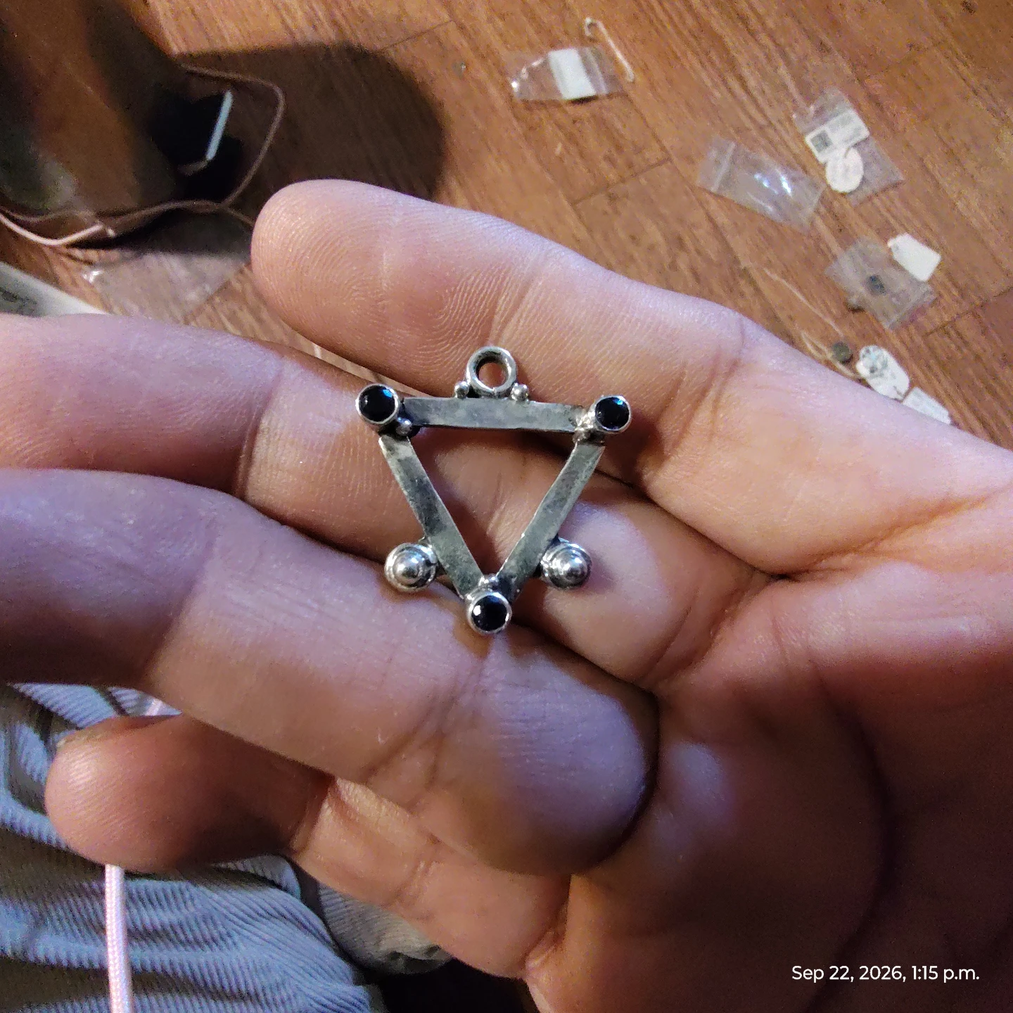 Arrow and Circle Toggle Clasp - photo 2
