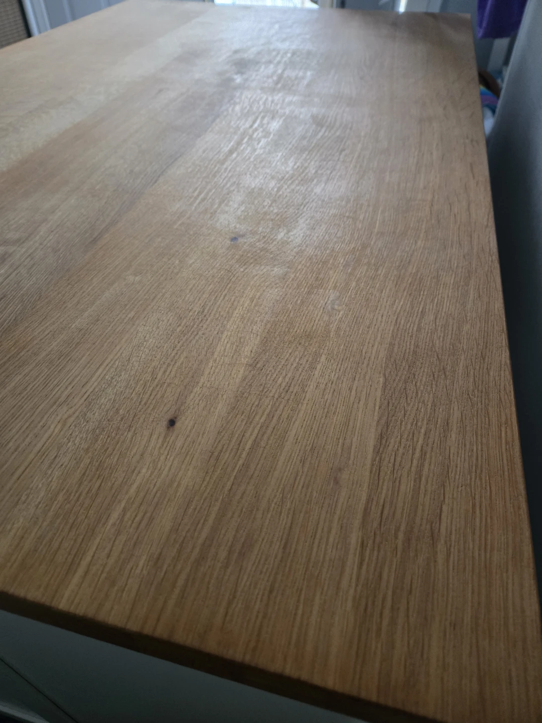 Newly sanded ikea tornviken kitchen island butcher block - photo 2